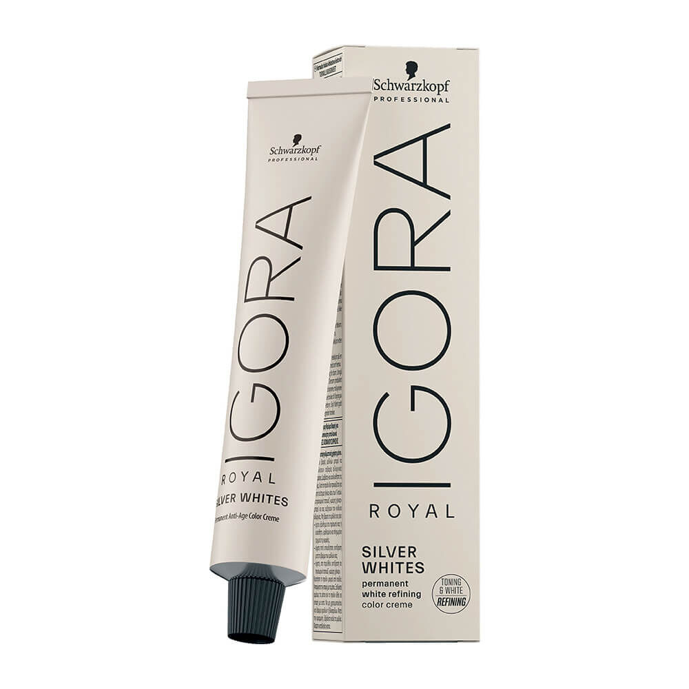Schwarzkopf Professional Igora Royal Silver Whites Coloration Permanente 60ml Gris Ardoise