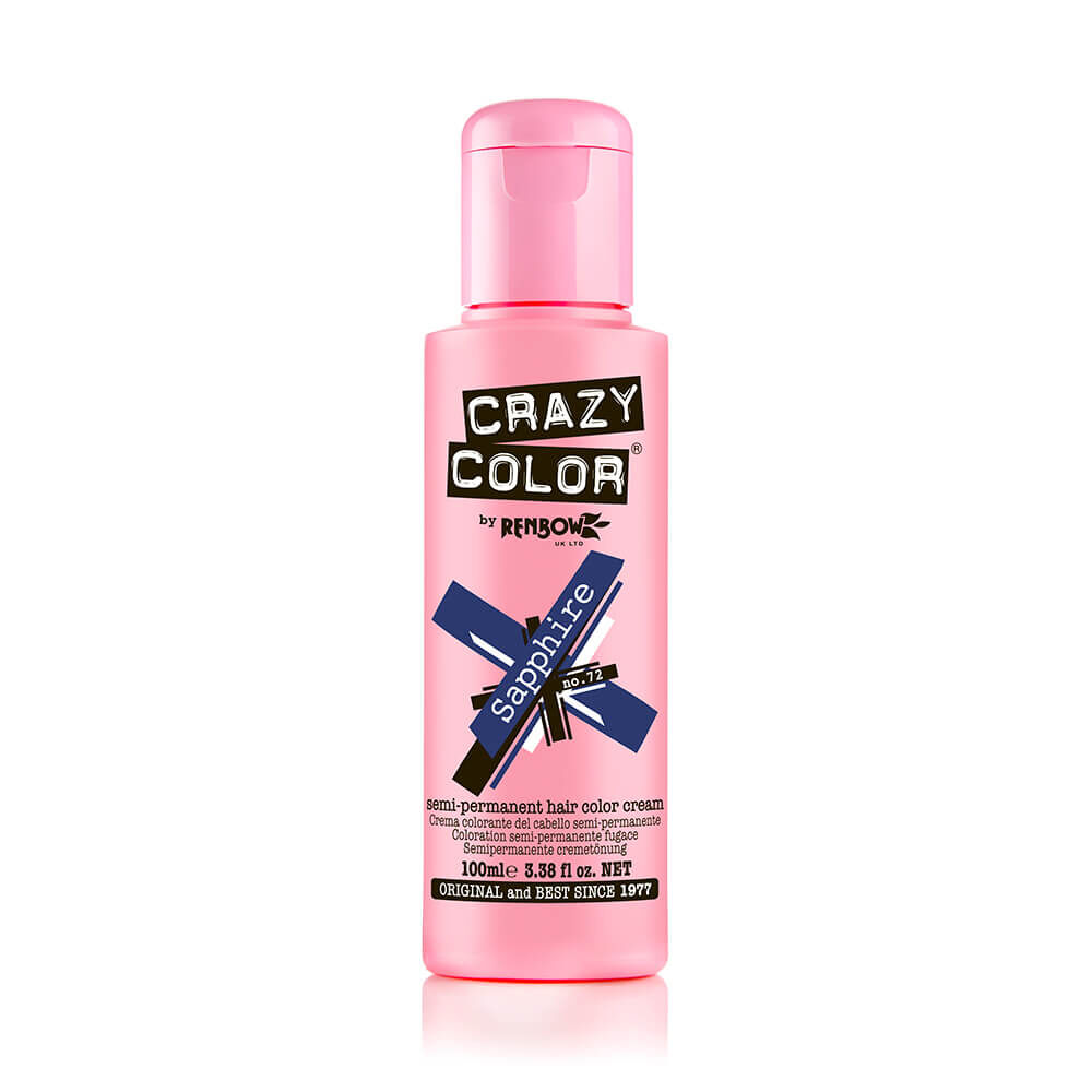 Crazy Color Crème colorante semi-permanente 100ml Crazy Color Crème colorante semi-permanente 100ml