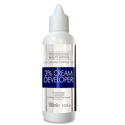 PBS Cr&egrave;me developpeur de teinture pour Cils et Sourcils 3%-10Vol