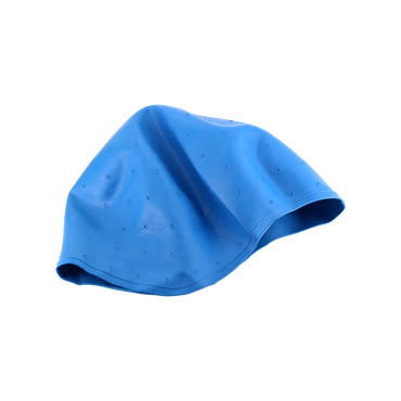 Sibel Bonnet mèches en caoutchouc bleu/5011331