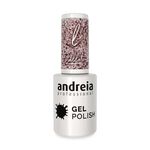 Andreia Professional Vernis gel - Ballet Collection BA4 Glitter Doré et Rose 10.5ml