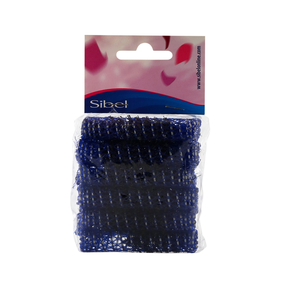Sibel Rouleaux en Mailles Métalliques Indéformable 12mm Bleu, 12 pcs