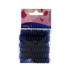 Sibel Rouleaux en Mailles Métalliques Indéformable 12mm Bleu, 12 pcs