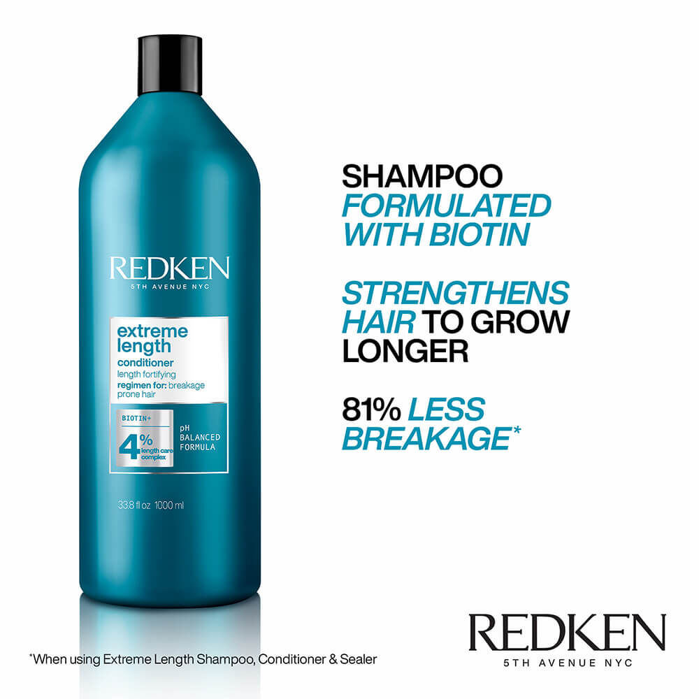 Redken Extreme Length Shampooing 1l Produits professionnels ProDuo