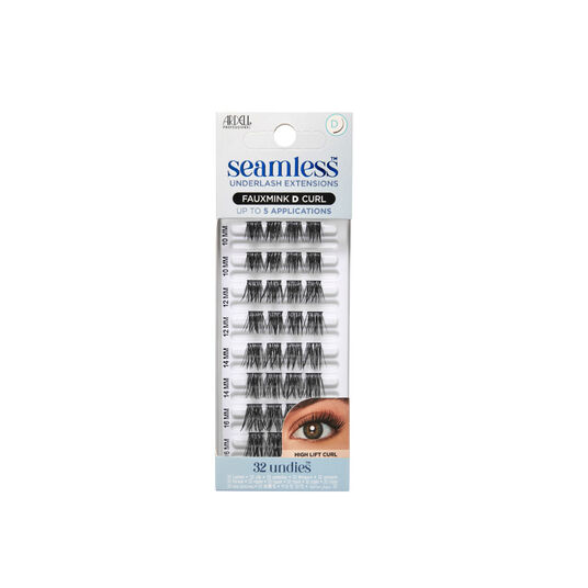 Ardell Extensions de cils courbure D effet faux vison pour application invisible sous les cils &ndash; 32 unit&eacute;s