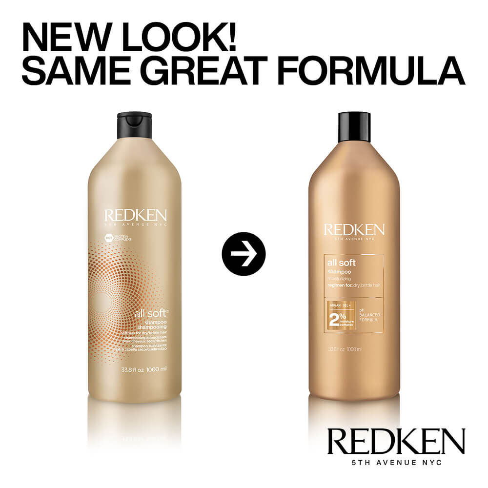 Redken All Soft Shampooing 1l Produits professionnels ProDuo