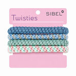 Sibel Twisties &Eacute;lastiques Multicolore Pr&eacute;sentoir 30pcs