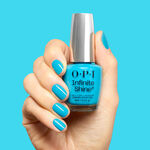 OPI Infinite Shine - Trip to the Brite Side - Beach Party Teal Dawn 15ml