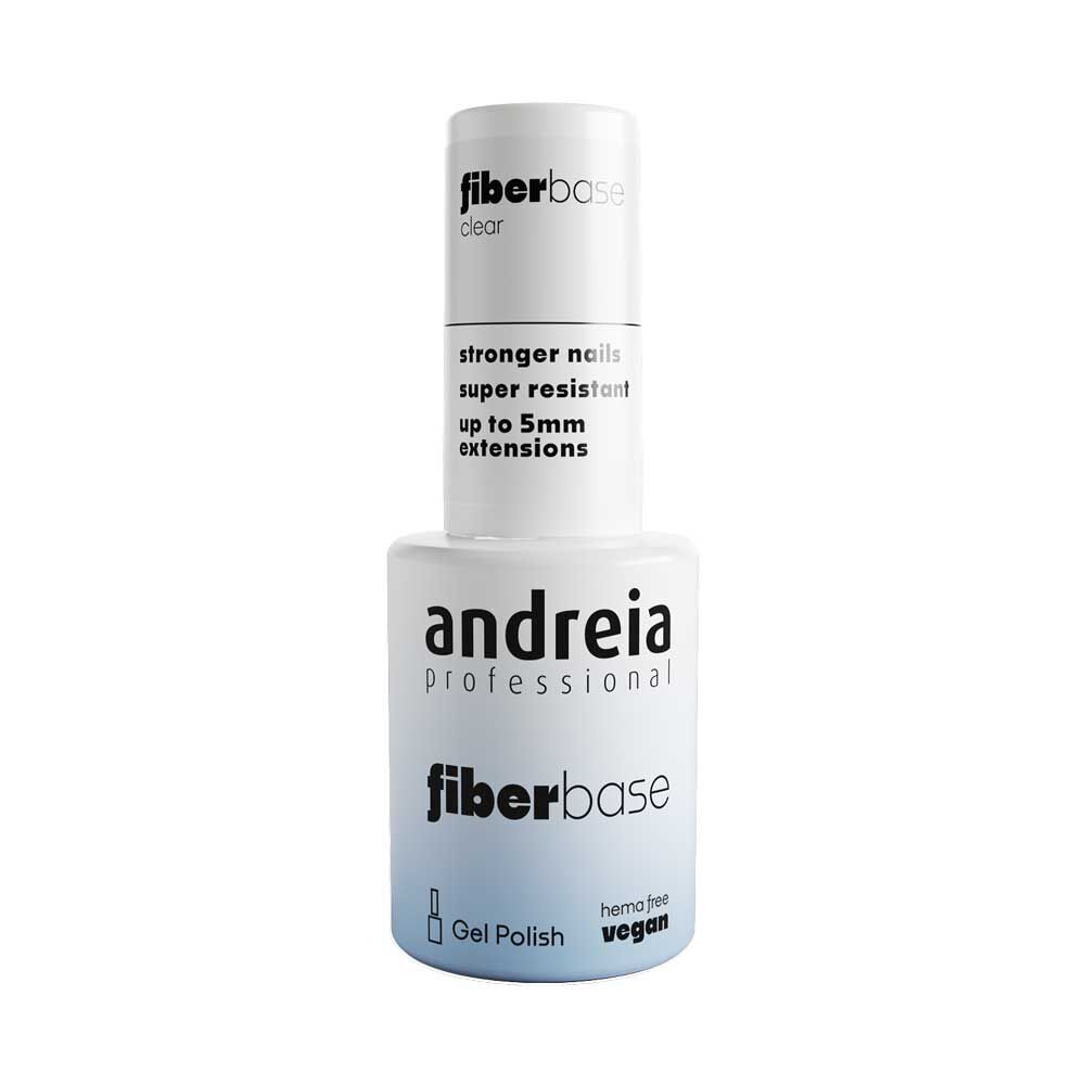 Andreia Professional Fiber Base Vernis gel sans Hema - Transparente 10.5ml Andreia Professional Fiber Base Vernis gel sans Hema - Transparente 10.5ml