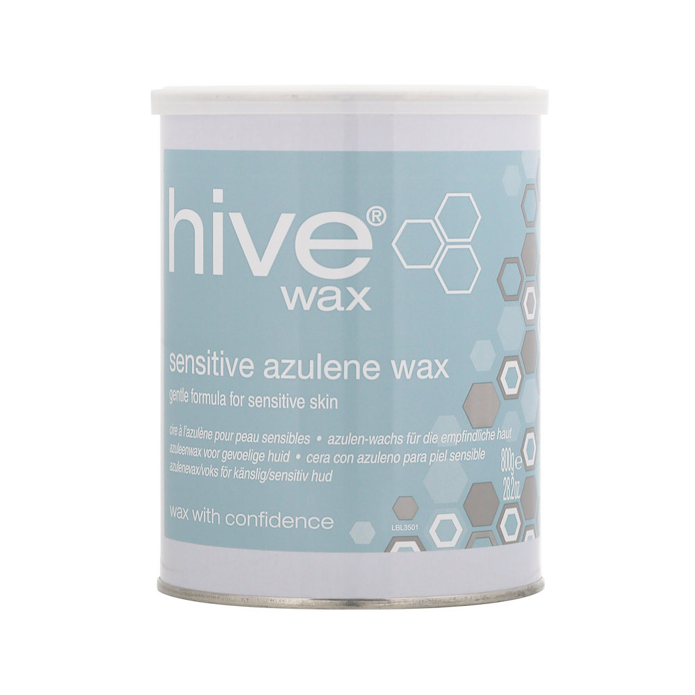 Hive Cire Azulene Peaux sensibles 800g