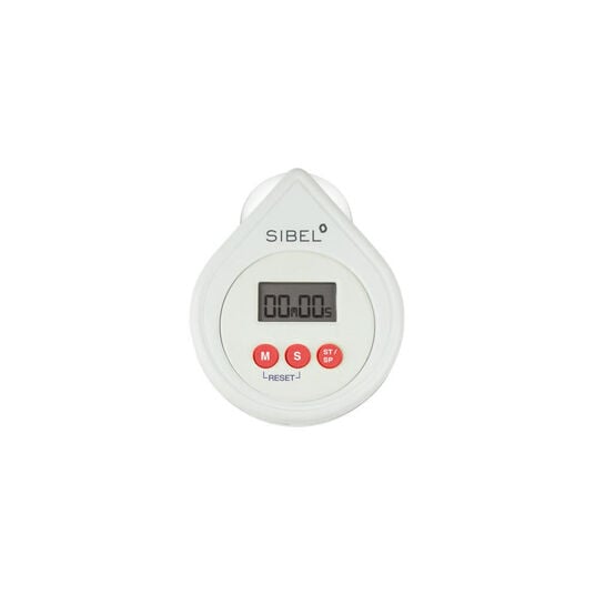 Sibel Minuteur Digital Drop Blanc