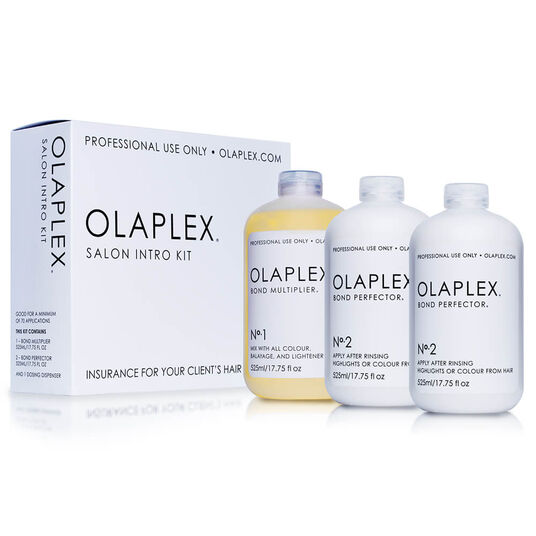 Olaplex Kit Intro Salon 3x525ml (N&deg;.1 Bond Multiplier + 2 x Bond Perfector N&deg;.2)