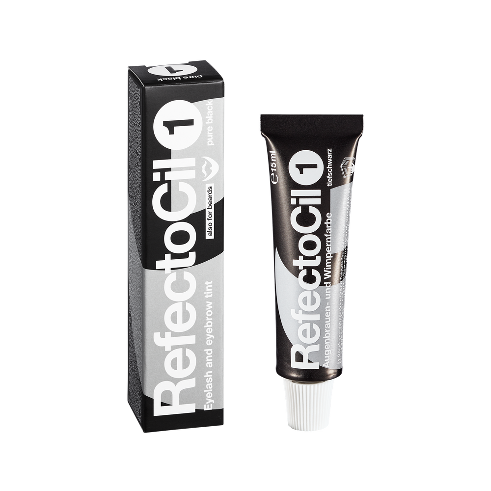 Refectocil Teinture pour cils et sourcils - 1 Noir pur 15ml