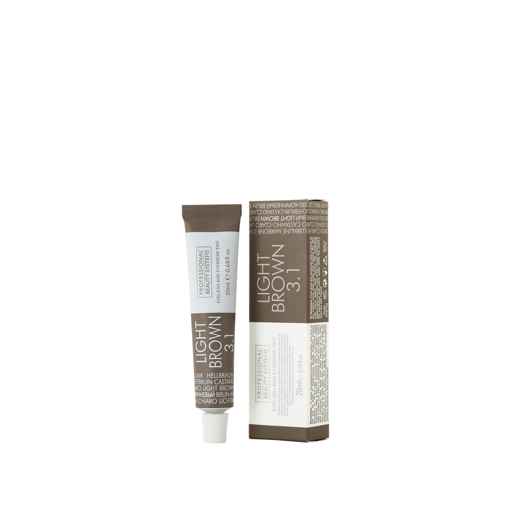 PBS Teinture Professionnelle pour Cils et Sourcils - Brun Clair