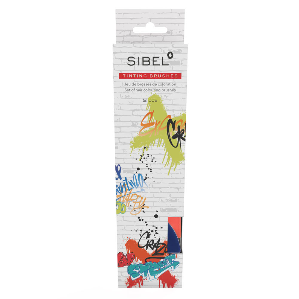 Sibel Brosses À Teinter Graffiti 2pcs