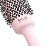 Olivia Garden Expert Blowout Speed, brosse &agrave; poils ondul&eacute;s Rose Pastel 45