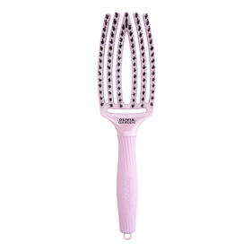 Olivia Garden Brosse Fingerbrush Care Iconique Sanglier & Nylon Lumière Arctique Lavande Éthérée