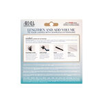 Ardell Extensions de cils courbure D + colle et fixateur transparents 1 jour pour application invisible sous les cils 4.5g