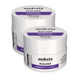 Andreia Professional Poudre acrylique - Blanc doux 35g