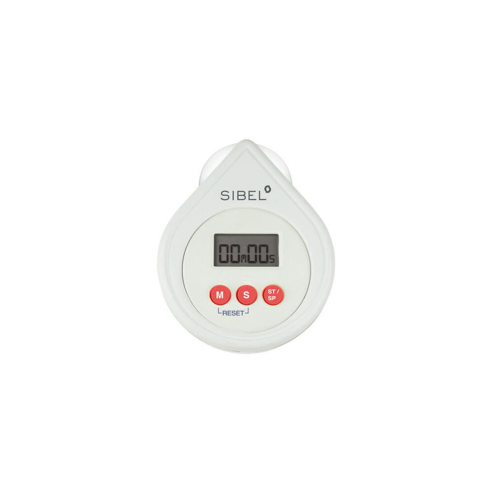 Sibel Minuteur Digital Drop Blanc