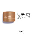 Wella Professionals Ultimate Smooth, Masque nourrissant pour cheveux secs, ternes ou fris&eacute;s, 150ml