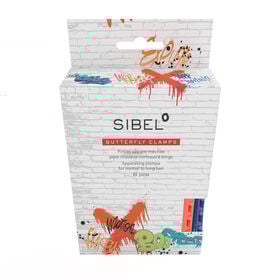 Sibel Pinces Papillon Graffiti 6pcs