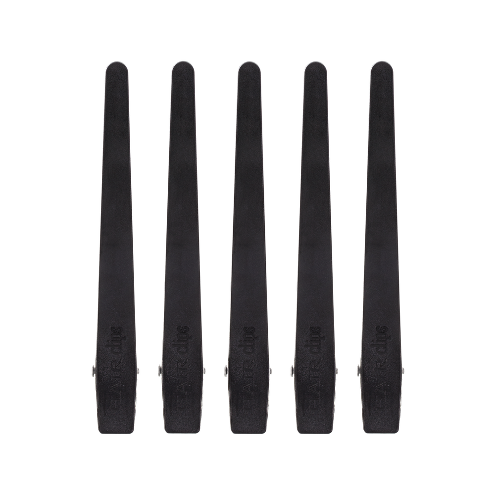 Sibel Pinces Sépare-mèches en Nylon de 12 cm, lot de 5/9340933