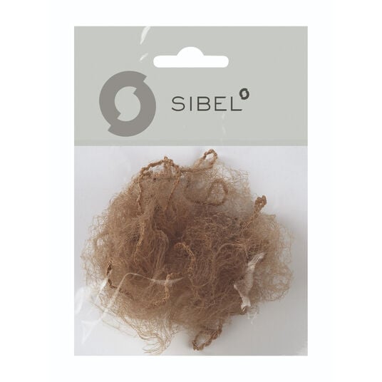 Sibel Filet &agrave; Cheveux Nylon Brun Moyen 2pcs