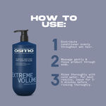 Osmo Extreme Volume Apr&egrave;s-Shampoing Volumisant 1L