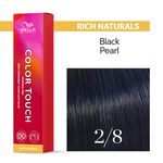Wella Professionals Color Touch Coloration demi-permanente 2/8 Noir perl&eacute; 60ml