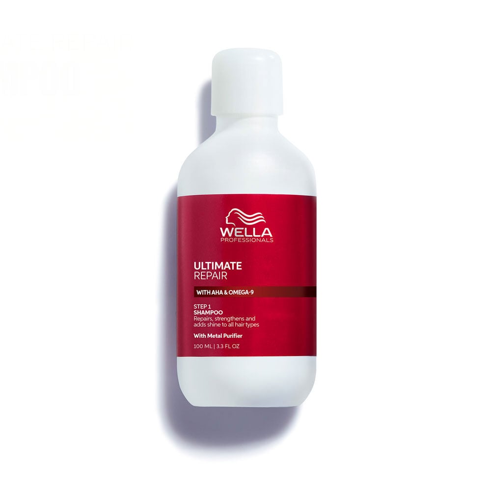 Wella Professionals Ultimate Repair Shampoing cr&egrave;me professionnel l&eacute;ger pour cheveux ab&icirc;m&eacute;s, 100ml