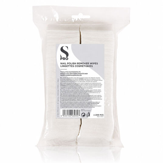 S-PRO Lingettes pour Ongles Paquet de 200