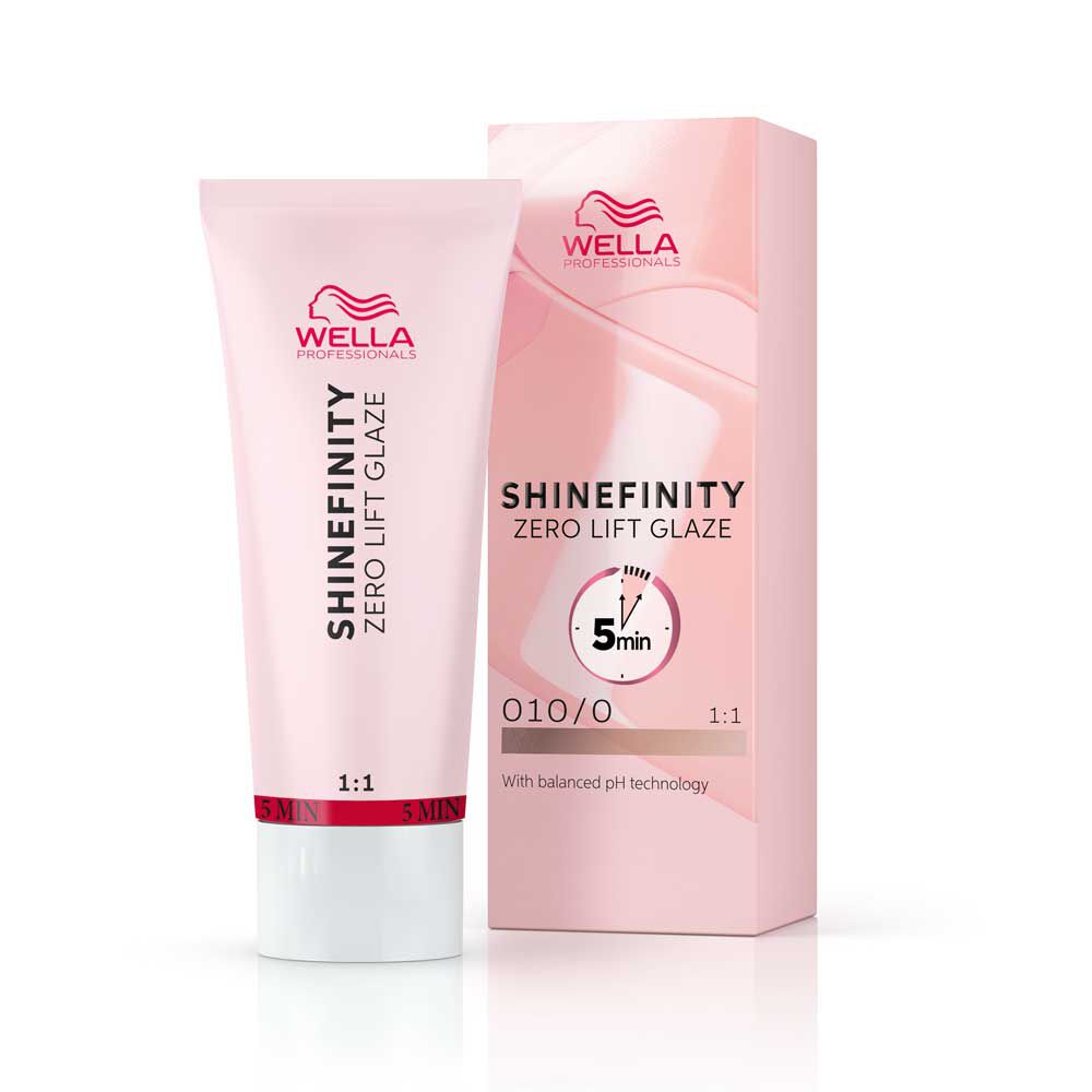 Wella Professionals Shinefinity Zero Lift Glaze Gloss Vernis Coloré Longue Tenue 10/0 Natural Flash 60ml