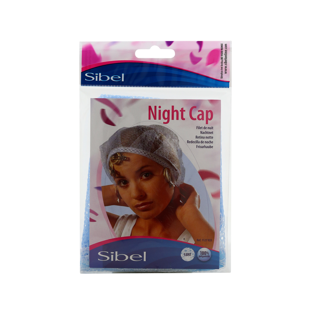 Sibel Filet de Nuit bleu ciel à Fermeture par Ruban