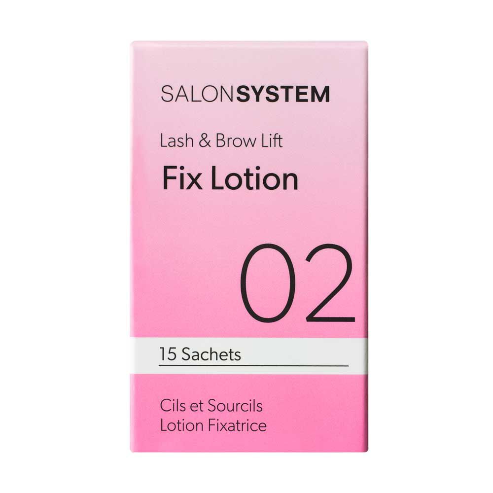 Salon System Lash & Brow Lift Étape 2 Lotion Fixatrice Sachets 15 pcs Salon System Lash & Brow Lift Étape 2 Lotion Fixatrice Sachets 15 pcs