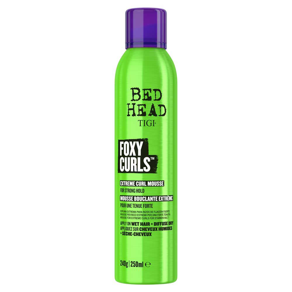 Tigi Bed Head Foxy Curls Mousse Cheveux Bouclés Fixation Forte 250ml Tigi Bed Head Foxy Curls Mousse Cheveux Bouclés Fixation Forte 250ml