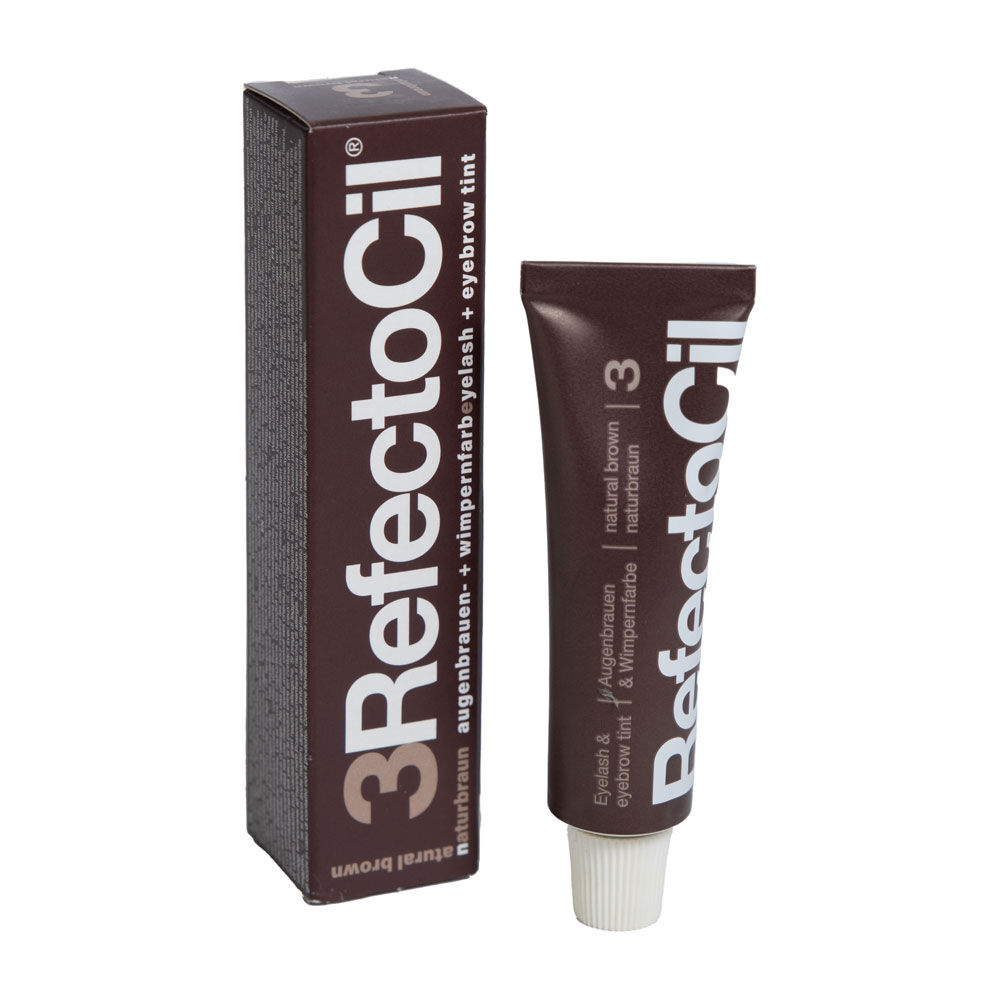 Refectocil Teinture pour cils et sourcils - 3 Marron naturel 15ml Refectocil Teinture pour cils et sourcils - 3 Marron naturel 15ml