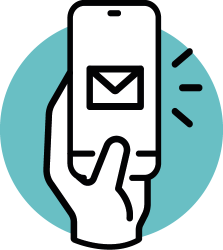 Un e-mail de confirmation
