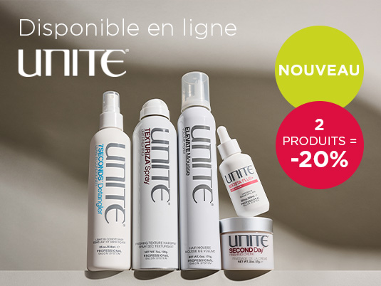 UNITE Approuvé par les coiffeurs, adoré de tous.