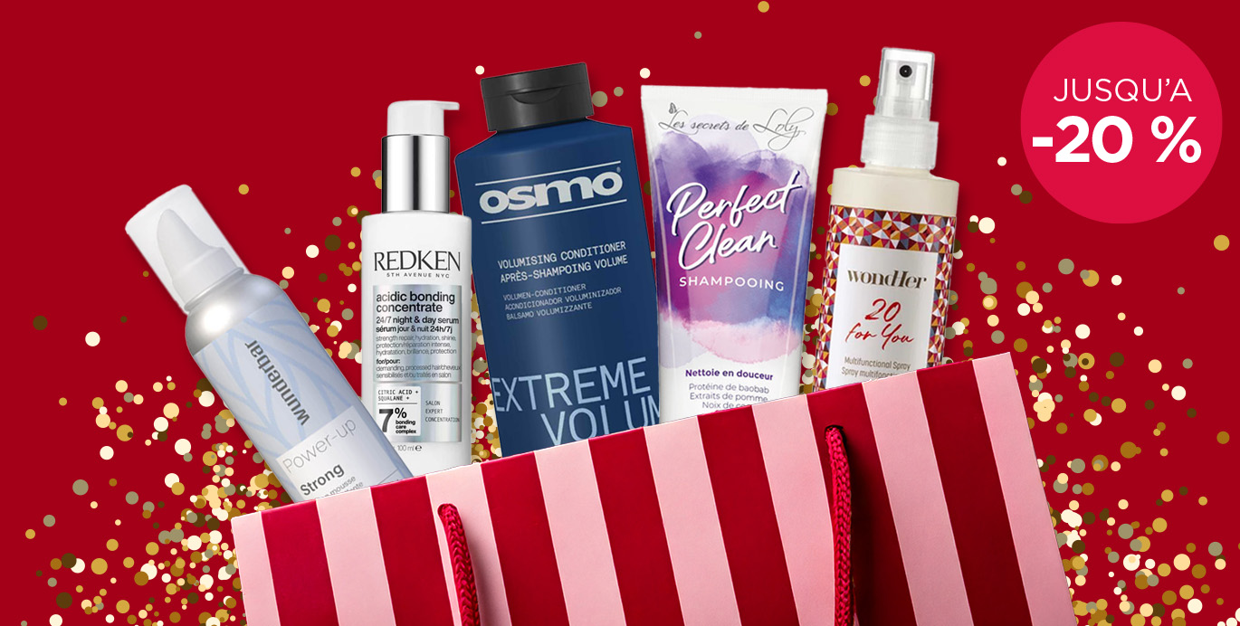 Offres sur les soins capillaires: économisez jusqu'a -20 %