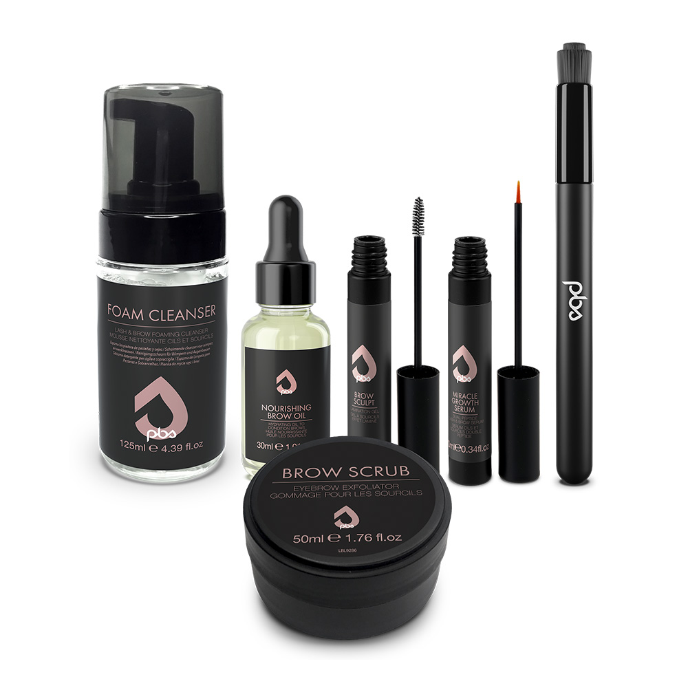 PROFESSIONAL BEAUTY SYSTEMS Accessoires de soins séries Cils et Sourcils