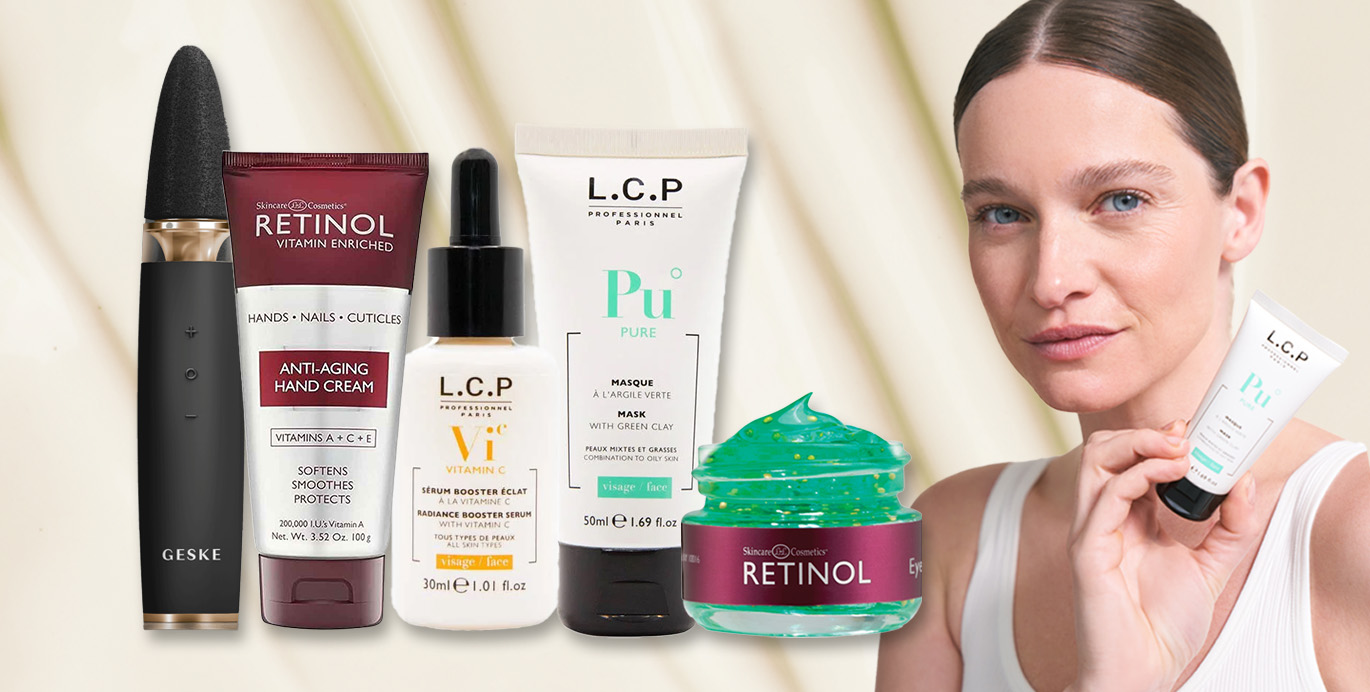 Offres de produits de beauté: L.C.P, Geske et Retinol