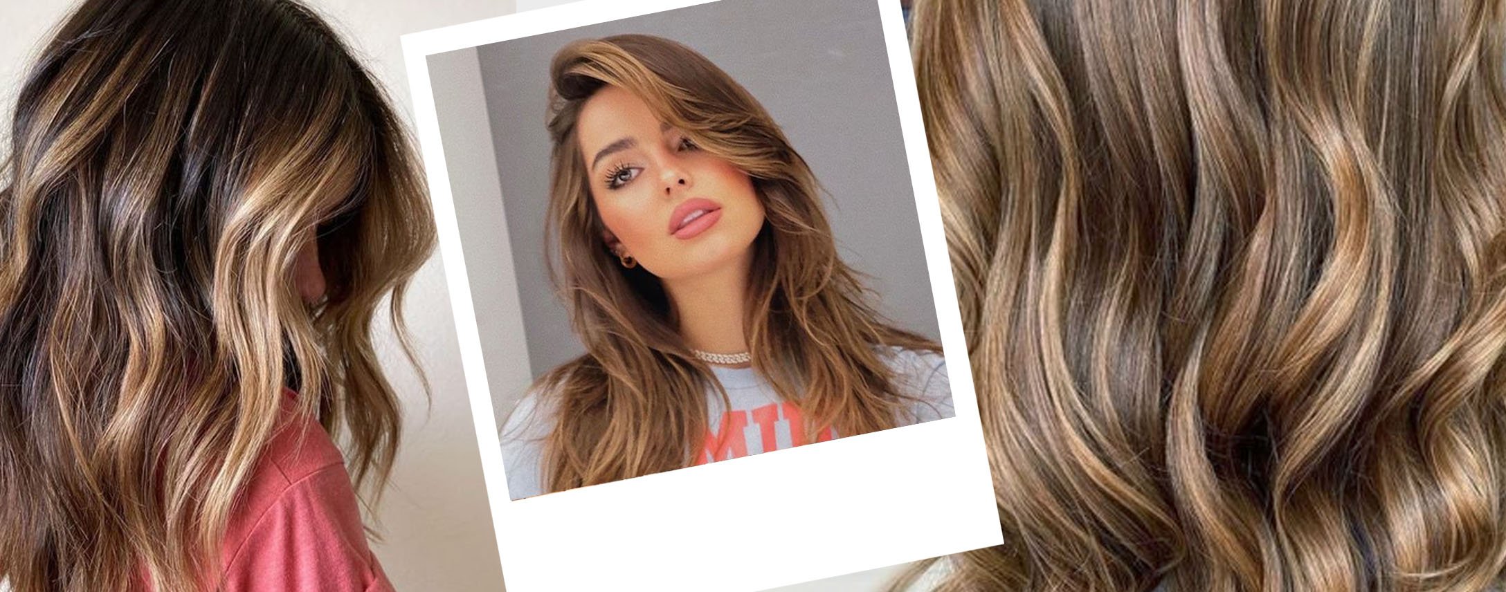 Cheveux balayage caramel