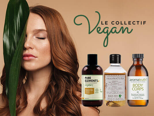 Le collectif Vegan. Pour des cheveux plus naturels que jamais