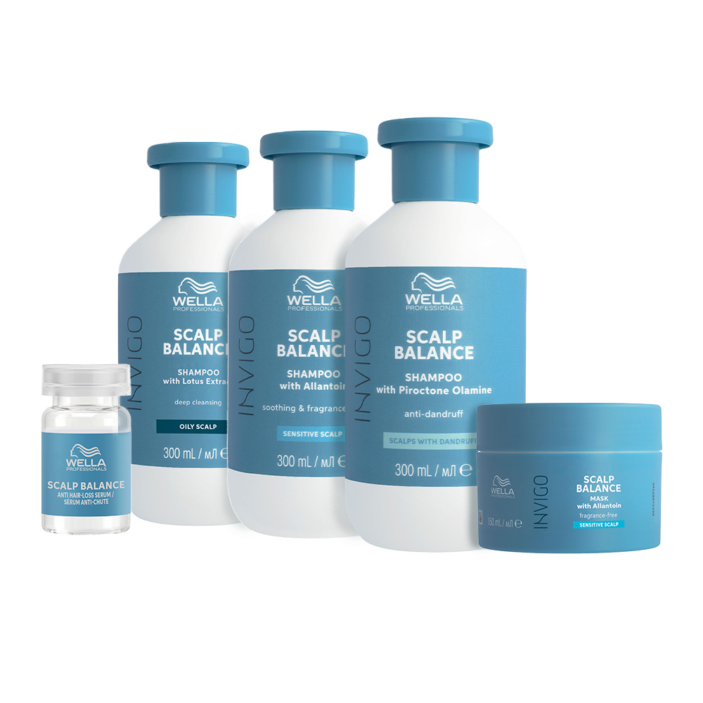 WELLA PROFESSIONALS Série Invigo Balance Pure Cuir Chevelu 