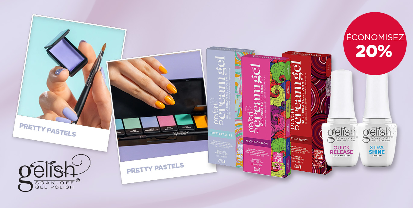 Gelish: Économisez 20 % 